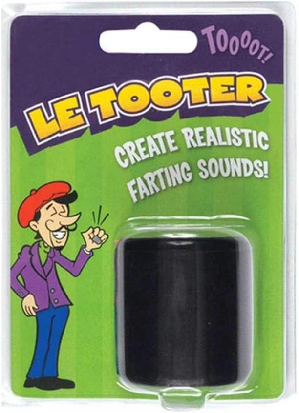 Novelty Squeeze Pooter Fart Machine Funny Prank Farting Noise Maker for Joke Children's Day Party Gift Toy (1 Black)