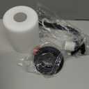 Wall Sconces Lights Lamp for Bedroom Bathroom, Modern Vanity Light Fixtures, Matte Black Farmhouse Wall Mount Lighting Lanterns with Glass Shade for Living Room Mirror Hallway Kitchen (1 Pack)