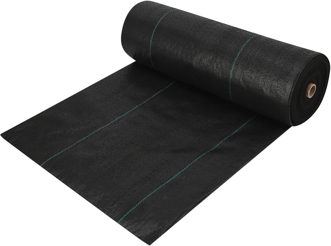Weed Barrier Landscape Fabric Heavy Duty,3FT X 300FT-5.8 OZ Woven Weed Control Cloth, Woven Geotextile Fabric for Underlayment, Gardening Ground, Commercial Driveway Weed Block Cover Mat