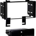 Metra Electronics 99-7616 Single/Double DIN Installation Kit for Select 2012-UP Nissan Rogue Vehicles,Black