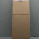 Juexica 36 x 80 Inch Plastic Strip Door Curtain Kit 0.08'' Winter Walk in Cooler Curtains PVC Freezer Door Curtain Smooth Insulation Hurricane Shutters Gate for Warehouse Garage Industry (Clear)