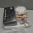 Cholemy 36 Pcs Paint and Sip Kit for Adults 8''x10'' Pre Drawn Canvas for Painting DIY Afro Acrylic Painting Kit Wood Easel Brushes Date Night Bulk for Christmas Party Gifts(Flower Lady)