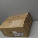 Modern Semi Flush Mount Ceiling Light, 3-Light Glass Globe Ceiling Light Fixture, Matte Black Mid Century Sputnik Chandelier for Living Room, Bedroom, Hallway, Kitchen (Blub Included)