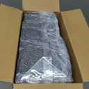 BALANCE Calming Dog Bed for Large Sized Dogs, 36 Inches Oval Washable Pet Bed with Sides, Orthopedic Pet Couch Sofa with Non-Slip Bottom, Gray