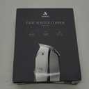 Andis 01820 Professional Fade Master Hair Clipper, Adjustable Carbon Steel Fade Blade Clipper - Zero Gap, Unbreakable Aluminium Housing, Chrome, Silver
