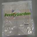 PRETTYGARDEN Women's 2025 Summer Long Sleeve Henley T Shirts Ribbed Knit Button Slim Fitted Basic Casual Going Out Fall Tops (Beige, L)