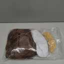 SAPPHIREWIGS Copper Brown Lace Front Wig for Women 13x4 Synthetic Lace Front Wigs Ready to Wear Pre-plucked Hairline Glueless Body Wavy Hair Daily Party Uses 26 Inch