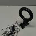 6.3" Ring Light with Clamp Mount for Laptop,Webcam Light with 3 Light Modes&10 Level Dimmable for Laptop/PC Monitor/Desk/Bed/Office/Makeup/YouTube/TIK Tok