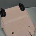 BAGSMART Underseat Carry on Luggage with Wheels, 16-inch Under Seat Luggage, Lightweight Travel Luggage Travel Suitcase for Women, Personal Item Bag, Blush Pink