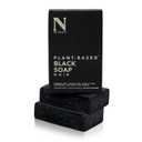Dr. Natural Black Bar Soap - Gentle Moisturizing Soap Bar - Anti Acne and Blemishes - Moisturizing, Pore Cleanser - Natural African Body Wash - 2 pcs (8 Ounce (Pack of 2))