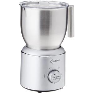 Capresso froth Select Automatic Milk Frother and Hot Chocolate Maker, Stainless Steel 209.05, Silver, 20 ounce