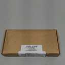 Ivilon Adjustable Brackets for Curtain Rods - for 1/2 or 5/8 Inch Rods. Set of 2 - Satin Nickel