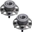 TUCAREST 512188 x2 Rear Wheel Bearing and Hub Assembly Compatible with 2003 04 05 06 2007 Ho-nda Accord (Fit Gas Models,Not Fit Hybrid) /2004-2008 Ac-ura TL [5 Stud Hub]