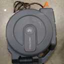 Giraffe Tools Retractable Garden Hose Reel 1/2 Inch x 155 with 5 ft Leader Hose, Heavy Duty, Any Length Lock, Slow Return System, Wall Mounted and 180 Deg Swivel Bracket