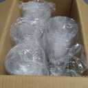 JOLLY CHEF 200 Sets 9 oz Clear Plastic Cups with Flat Lids, and Paper Lid Liners, 9 Ounce Plastic Cups with Flat Lids for Parfait, Snacks, Fruit, Pudding