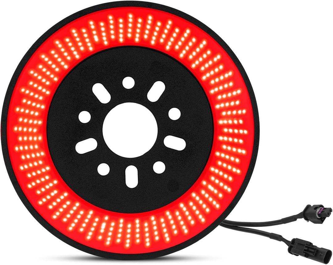 Spare Tire Brake Light Fits for 2018-2026 Jeep Wrangler JL JLU,Plug-N-Play