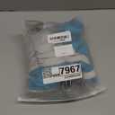 AOFITEE Fullbody Dog Coat Warm Fleece Dog Jacket, Windproof Dogs Winter Coat with Harness Built in, Reflective Turtleneck Dogs Snowsuit Puffer Jacket, Four Legged Snow Suit, Size: Small (Turquoise)