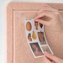 Felt Bulletin Board 24x18 inches, Decorative Pin Board for Home & Office, 17.7" x 23.6"
