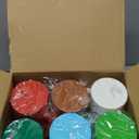 Suclain 12 Pc Christmas Plastic Mugs 15 oz Christmas Mug Set Holiday Plastic Coffee Cups with Handle Santa & Snowman Mugs for Winter Holiday Party Supplies, 6 Styles