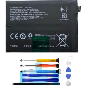 BLP829 Replacement Battery for OnePlus 9 1+9 Battery,Rechargeable 0 Cycle Battery Compatible with OnePlus 9 1+9 Suitable for China and India Version is 8.1mm Thick and Weighs 183 Grams