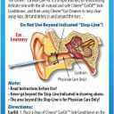 Clinere Ear Oil Conditioner & Ear Cleaners Cleaning Care Kit, 12 Count Sticks & 2 x .5 Fl Oz Ear Oil, Safely and Gently Cleans Ear Canal at Home, Ear Wax Cleaner Tool, Itch Relief, Ear Wax Buildup