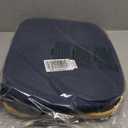 LONBET Laundry Basket with Lid, Made from Breathable Fabric | Aesthetic Clothes Hampers for Laundry with Side Handles & Sturdy Bamboo Frame (26 Gallons - Single, Blue)