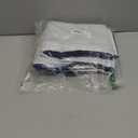 Fiori Di Lusso White Solid Linen Blend Pocket Square - x