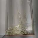 UNIQOOO Frosted Arch Wedding Table Numbers 1-15 w/Stands, Gold Foil Printed 5x7 Acrylic Display Signs &Holders, Pack of 15, Perfect for Centerpiece, Reception, Decoration, Party, Anniversary, Event