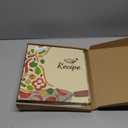 Recipe Binder 8.5x11, Recipe Book Binder with 50 Blank Recipe Cards & 12 Dividers & Plastic Sleeves & Labels & Stickers, Waterproof Recipe Binder, Recipe Book to Write in Your Own Recipes