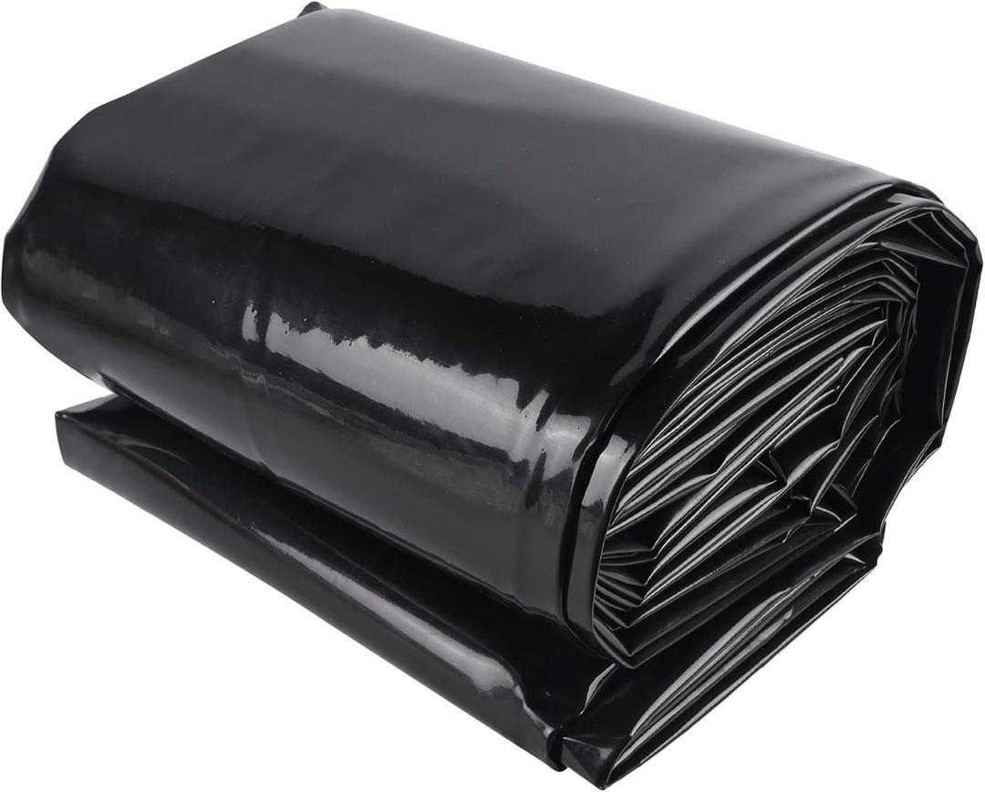 Adroiteet 15 x 20 FT Pond Liner, 20 Mil Fish Pond HDPE Liner, Pond Liners for Outdoor Ponds, Koi Ponds, Garden Fountain, Waterfall