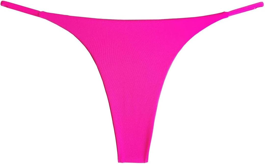 Women Underpants Seamless Thong Temptation Underwear High Waist G-String, Size: L