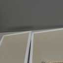 2-Pack Double-Sided Cork Board with Linen, 16" x 12" Hanging Wood Framed Bulletin Board, Picture Display Vision Board Kit Corkboards for Wall School Office Decor, 20 Pushpins (Vintage White)