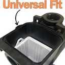 EZ POOLS Reinforced-Duty Pump Basket 4X Stronger Mold Than OEM, Fits Hayward Super Pump (SPX1600M)