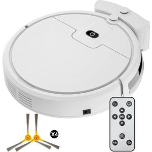 ENCHE Robot Vacuum Cleaner,2900Pa Suction Power, 120 Mins Runtime,Self-Charging Robot Vacuum for Low Carpet, Pet Hair, Hard Floors