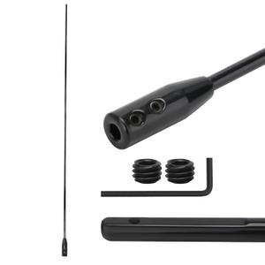 Flexible Drill Bit Extension,53 in.Long Flex Drill Bit Holder Extension,Compatible with 1/4" Hex and 3-Flat Shank with Hex Key and Spare Screws