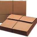 Smead Extra-Wide 5 in Expansion Wallets with Elastic Cord, Redrope, Letter, Red, Tyvek Reinforced