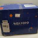 MAXYOYO Giant Bean Bag Chair with Ottoman, Pumpkin-Shaped Bean Bag Sofa with Footstool, Oversized Boneless Couch Chair in a Box, Comfy and Lazy Lounge for Dorm, Living Room, Bedroom, Dark Grey