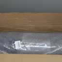 Machine Washable Runner Rug 32" x 120", Non Slip Kitchen Mat for Floor, Absorbent Entryway Rug for Kitchen, Bedroom, Living Room, Hallway, Door (Roll Packing) (Grey)