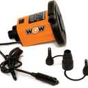 WOW Sports Electric Air Inflator, Air Pumps for Inflatables, Towables and Others, Comes with DC Power Adapter and Cord, 1.0 PSI