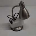 LEPOWER Metal Desk Lamp, Adjustable Goose Neck Table Lamp, Eye-Caring Study Desk Lamps for Bedroom, Study Room and Office (Silver)