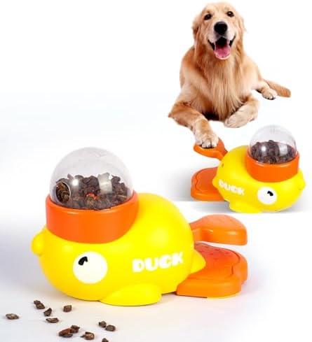 2-in-1 Interactive Dog Puzzle Toy, Slow Feeder, Safe and Durable Dog Food Treat Feeding Dispenser for Small & Medium Dogs, Promotes IQ Training and Entertainment Reduces Bloating Anti-Gulping