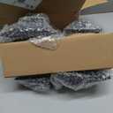 PASAMIC 2 Pack Solar Wall Lanterns with Replaceable Bulb,Outdoor Hanging Lights with 4 Solar Panels,Dusk to Dawn Led Outdoor Wall Sconce, Anti-Rust Waterproof Lanterns with Hooks,3000K Warm White (Black)