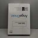 Angel Shield Durable Wood Veneer Natural Toilet Seat Metal Hinged Easy Clean Anti-scratch American Standard(Elongated,Dark Walnut) (Elongated-18.5)