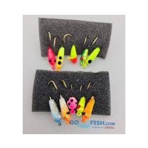 Celsius Ice Jigs Asst
Set for Fishing, Fishing Gear 4 Pack