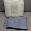 Grobeybees Baby Play Mat Gray - Waterproof & Machine Washable Playpen Mat 50x50, Non-Slip Crawling Mat with Safety Certified Soft Foam for Tummy Time, Fits Most Playpens