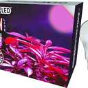 Miracle LED Almost Free Energy 150W MAX Flowering Red LED Grow Lite - For Intense Flowering and Fruiting of your Indoor Plants and DIY Horticulture & Hydroponic Gardens (604294) Single Pack