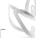 ROCKBROS Bike Water Bottle Cage, Durable Aluminum Alloy Bike Cup Holder, Lightweight Water Bottle Holder, Universial Bike Bottle Cage for Road Mountain Bikes (A1 - WHITE)