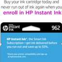 HP 962 Cyan Ink Cartridge | Works with OfficeJet 9010, Pro 9010, 9020 | Eligible for Instant Ink | 3HZ96AN