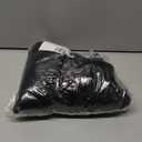 Hanes Men's Double Tough Socks, Crew and Ankle Moisturing Wicking Socks, Black & White, Multi-Packs (12-14, Black - 12 Pair)