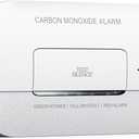 Ecoey Carbon Monoxide Detector, 10-Year CO Detector with Human Alarm Sounds and Test Button, Carbon Monoxide Alarm Replaceable Battery-Operated for House and Bedroom, FJ127, 1 Pack